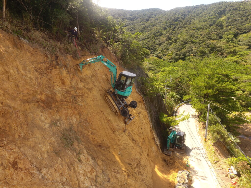 高所法面工事
